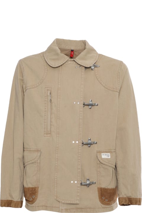 Fay for Men Fay Beige Peacoat Archive