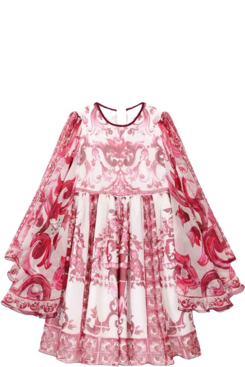 Dolce & Gabbana for Kids Dolce & Gabbana White/red Dress Girl