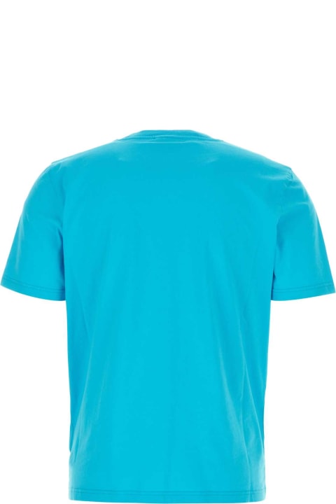 メンズ Botterのトップス Botter Turquoise Cotton T-shirt
