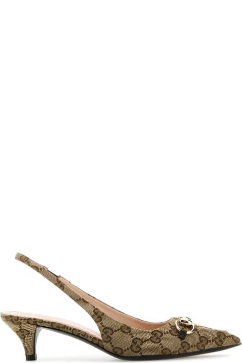 Gucci Original Gg Fabric Pumps