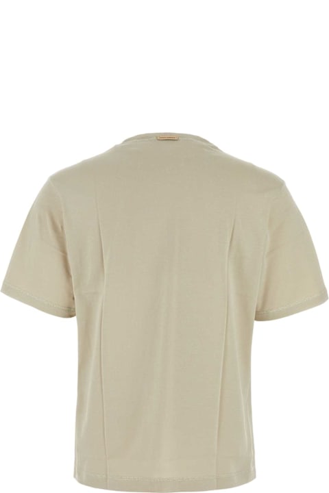 Dolce & Gabbana Clothing for Men Dolce & Gabbana Beige Cotton T-shirt