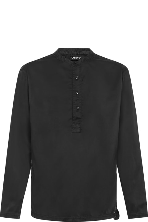 メンズ アンダーウェア Tom Ford Henley Pajama