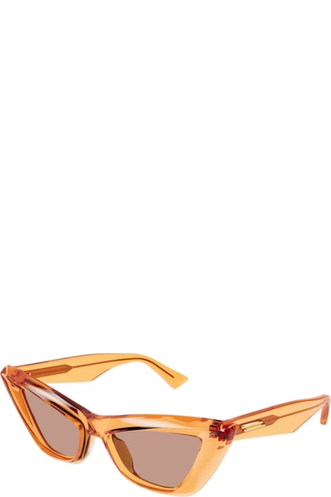 Fashion for Women Bottega Veneta Eyewear Bv1101s-011 - Orange Sunglasses