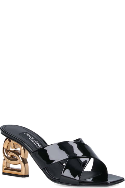 Dolce & Gabbana Sandals for Women Dolce & Gabbana Dg Pop Heel Mules