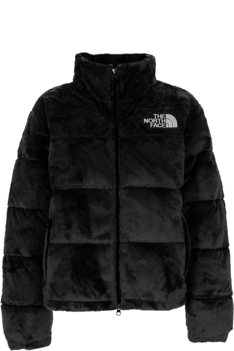 The North Face for Men The North Face Logo Embroidered Funnel-neck Jacket
