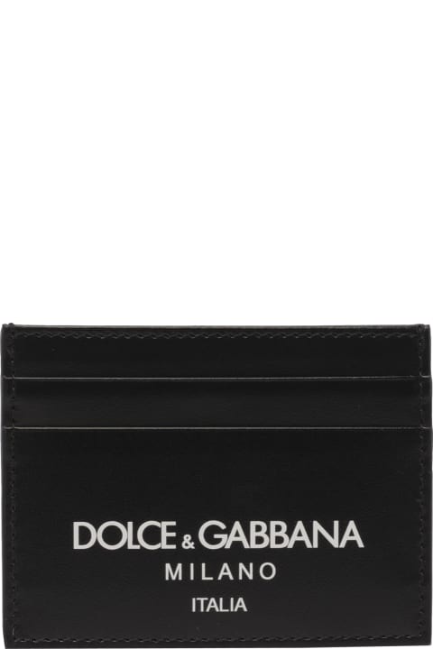 Fashion for Men Dolce & Gabbana Leather Logo Cardholder