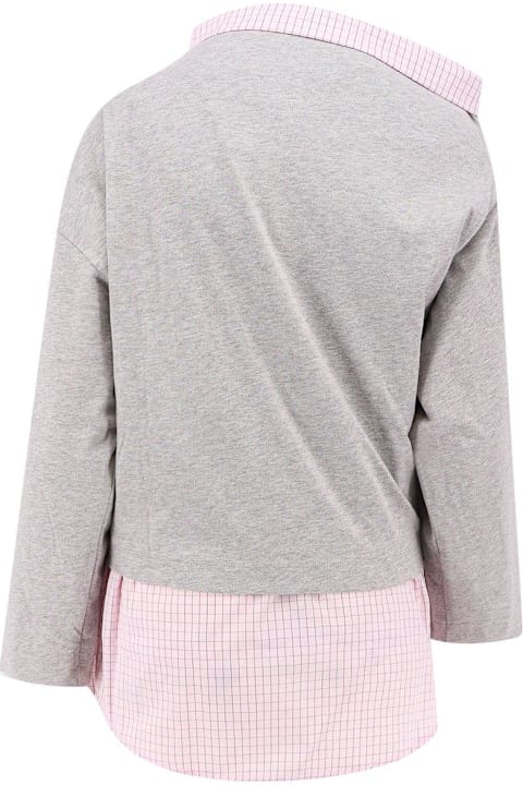 Homeware Dries Van Noten Layered Asymmetric Neck Top