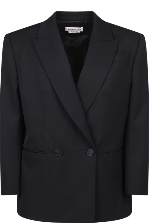 Alexander McQueen Coats & Jackets for Men Alexander McQueen Double-breasted Jacket