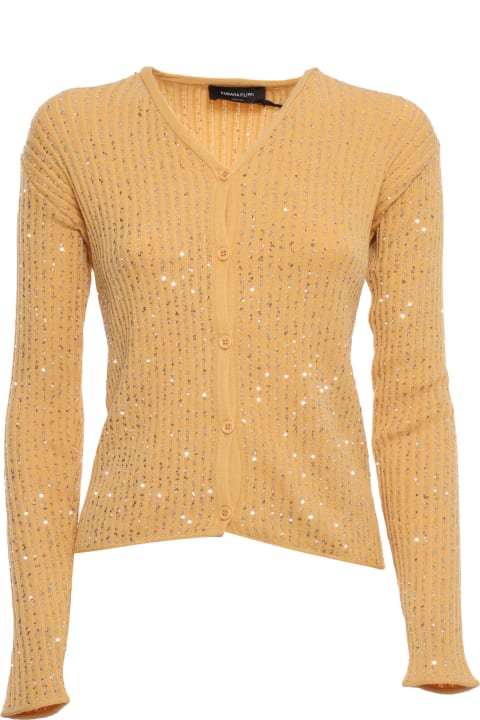 Sweaters for Women Fabiana Filippi Orange Cotton Sweater