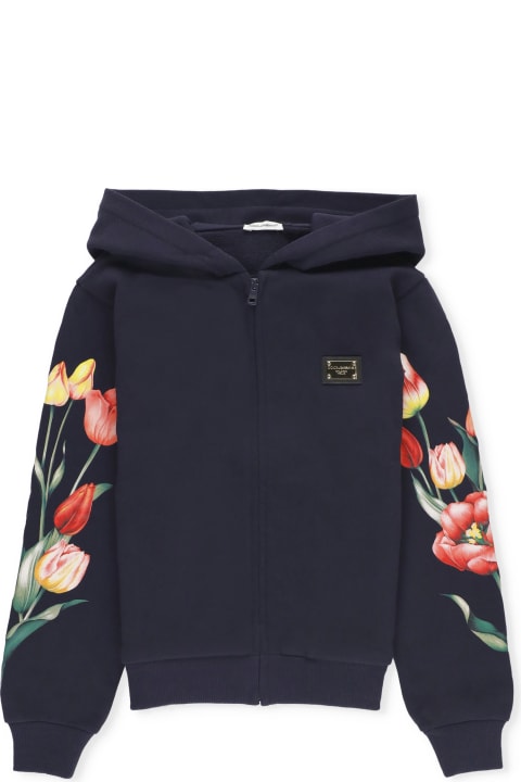 Dolce & Gabbana خصم على Kids Dolce & Gabbana Hoodie With Logo