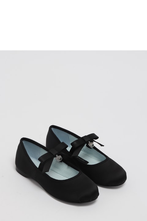 Shoes for Girls Chiara Ferragni Cf Ballet Shoes Flat Shoes