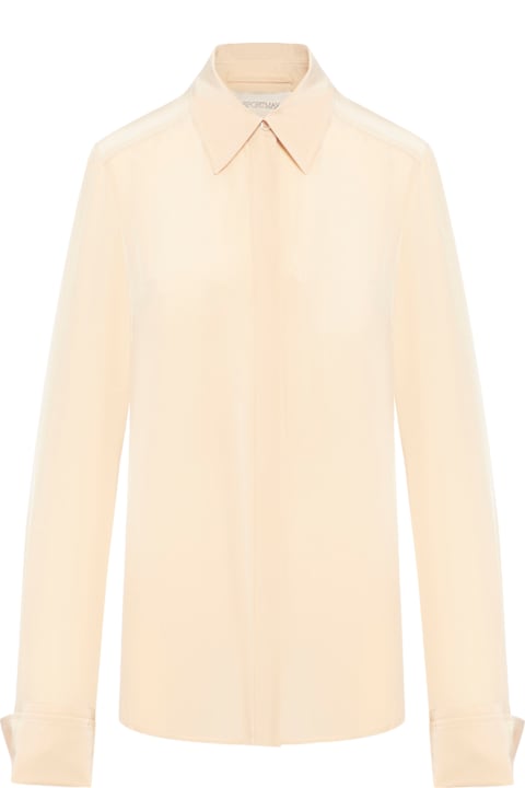 SportMax Topwear for Women SportMax Slim Fit Silk Shirt