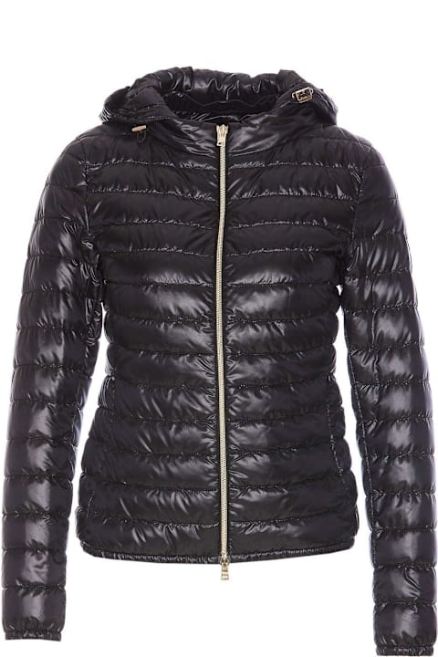 Homeware Herno Zip-up Hooded Down Jacket