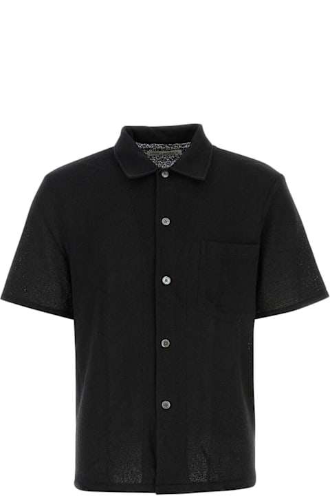 Our Legacy for Men Our Legacy Black Polyester Blend Shirt