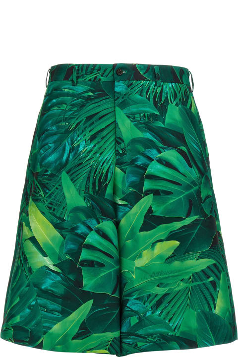 Comme Des Garçons Homme Plus Pants for Men Comme Des Garçons Homme Plus 'foliage' Bermuda Shorts