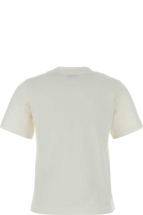 Burberry White Cotton T-shirt