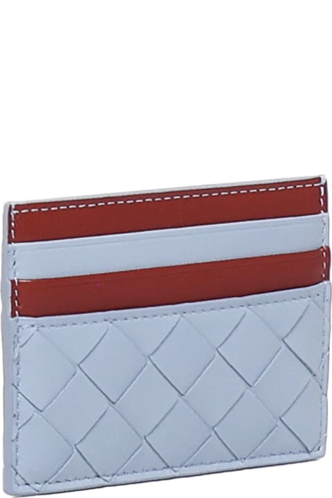 Sale for Women Bottega Veneta Intrecciato Leather Card Holder