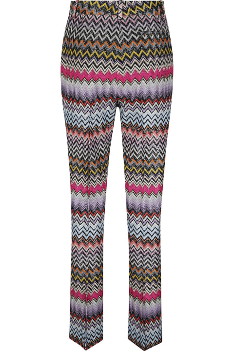 Pants & Shorts for Women Missoni Zigzag Print Trousers