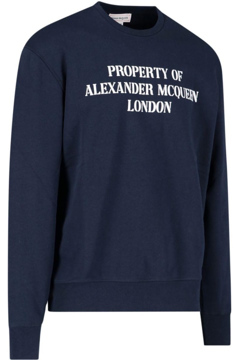 ウィメンズ新着アイテム Alexander McQueen Printed Crewneck Sweatshirt