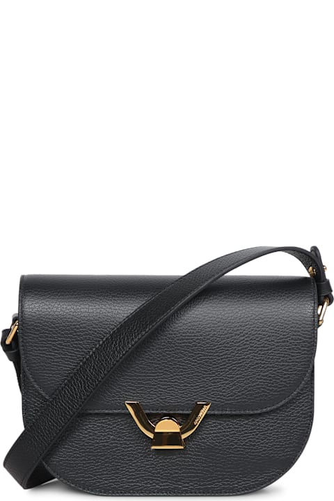 Bags for Women Coccinelle Dew Small Black Bag