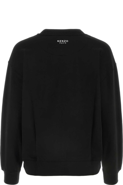 ウィメンズ Kenzoのフリース＆ラウンジウェア Kenzo Black Cotton Sweatshirt