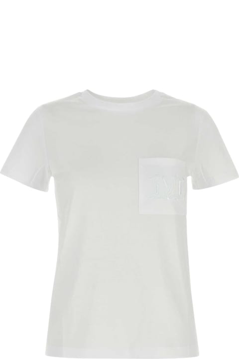 Max Mara White Cotton Papaia T-shirt