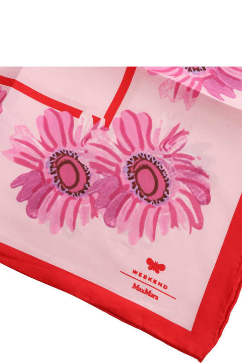 Weekend Max Mara Scarves & Wraps for Women Weekend Max Mara Pink Scarf