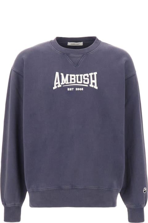 AMBUSH Fleeces & Tracksuits for Men AMBUSH Logo Embroidered Crewneck Sweatshirt