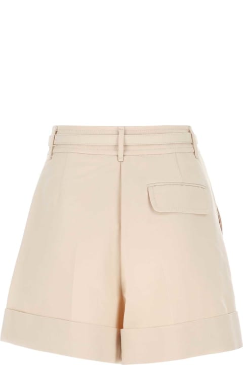 Zimmermann Pants & Shorts for Women Zimmermann Light Pink Wool Blend Shorts