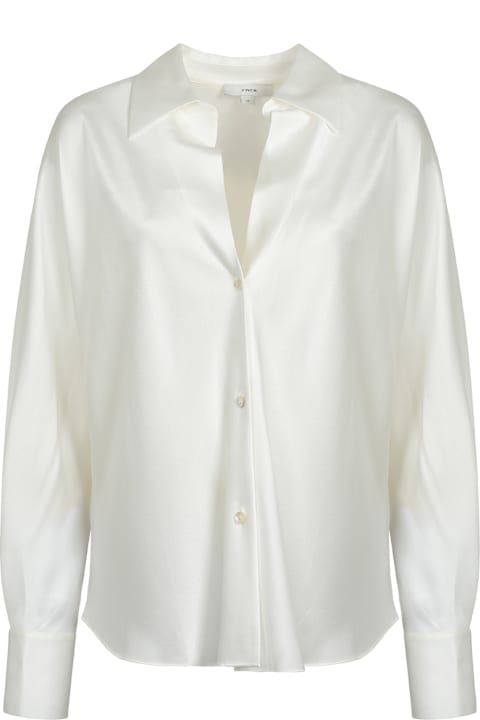 Vince for Kids Vince Silk Shirt