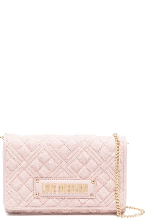 Love Moschino Shoulder Bags for Women Love Moschino Laced Crossbody