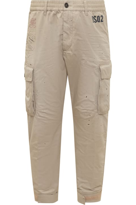 Dsquared2 Pants for Men Dsquared2 Cotton Twill Chinos