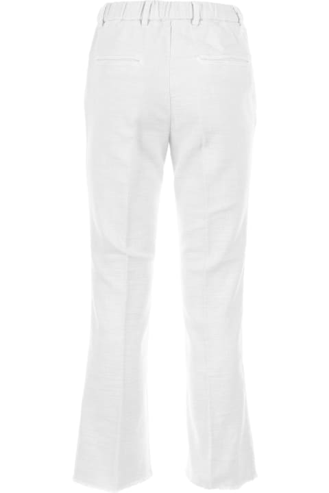 Myths Pants & Shorts for Women Myths Women's White Trousers
