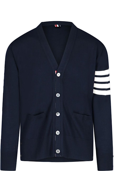 Thom Browne Sweaters for Men Thom Browne 4-bar Cardigan