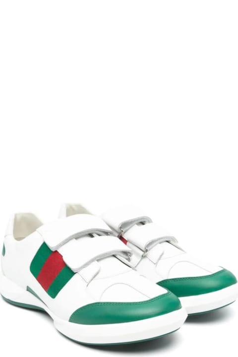 Shoes for Boys Gucci Sneaker Leather