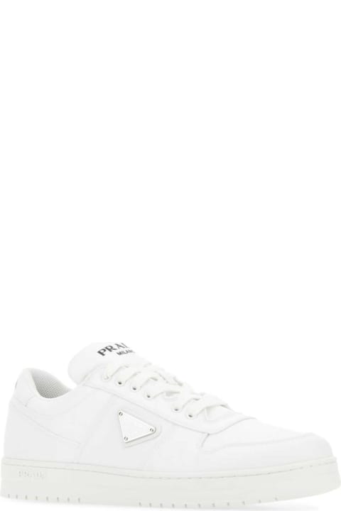 Prada Sneakers for Men Prada White Re-nylon Sneakers