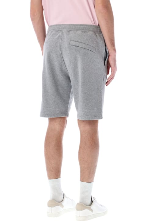 Pants for Men Stone Island Logo Badge Bermuda Shorts