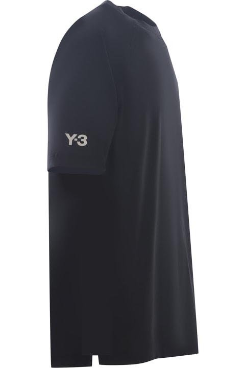 Fashion for Men Y-3 T-shirt Y-3 "3-stripes" Made Of Cotton