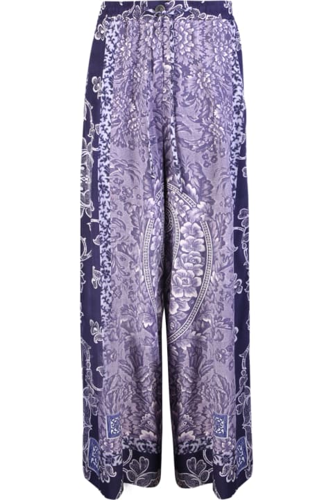 Pierre-Louis Mascia for Women Pierre-Louis Mascia Adanastra Purple Trousers
