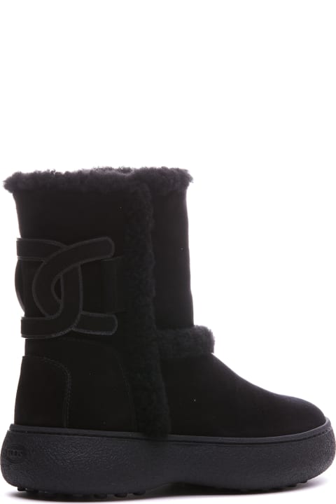 Tod's for Women Tod's Logo Patch Boots