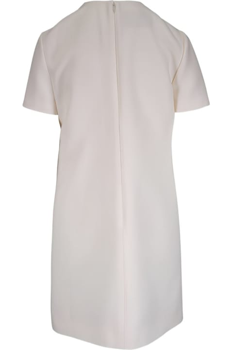Homeware Valentino Vlogo Signature Wool And Silk Dress
