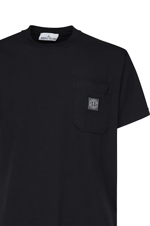 メンズ Stone Islandのトップス Stone Island T-shirt With Compass Patch
