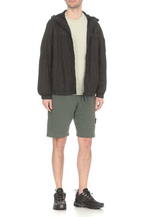 Fashion for Men Stone Island Cotton Bermuda Shorts