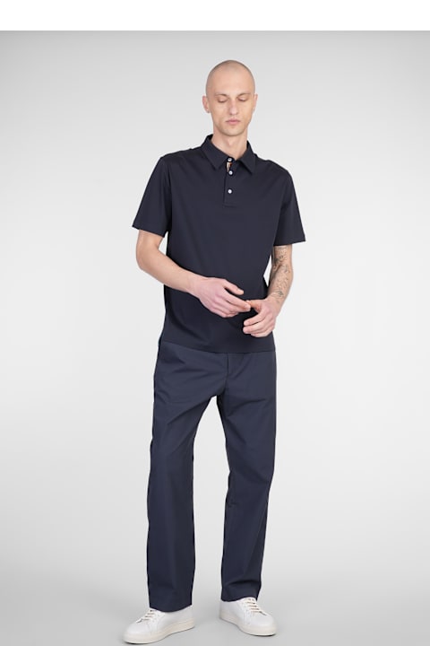Paul Smith Pants for Men Paul Smith Pants In Blue Cotton