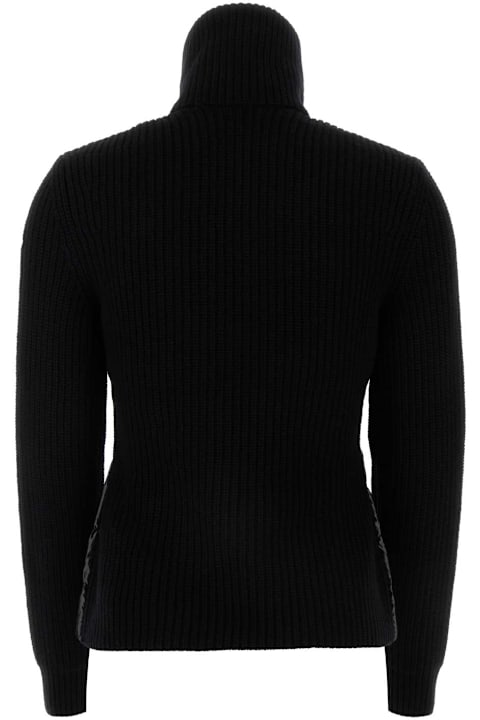 Fashion for Women Moncler Black Wool Sweatshirt