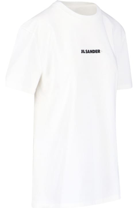 Topwear for Men Jil Sander Logo T-shirt