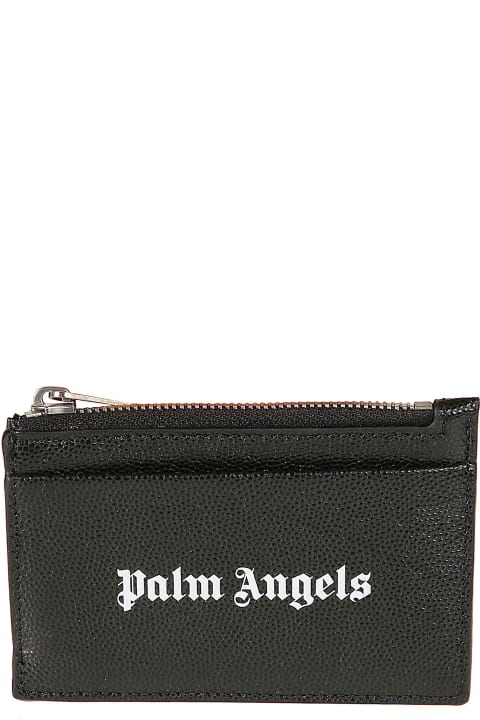 メンズ Palm Angelsのアクセサリー Palm Angels Zip Card Holder