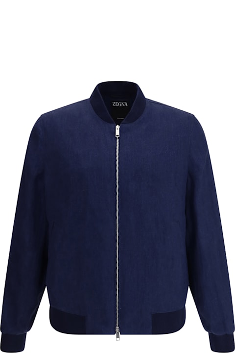Zegna معاطف وجواكت لـ القسم الرجالي Zegna Oasi Jacket
