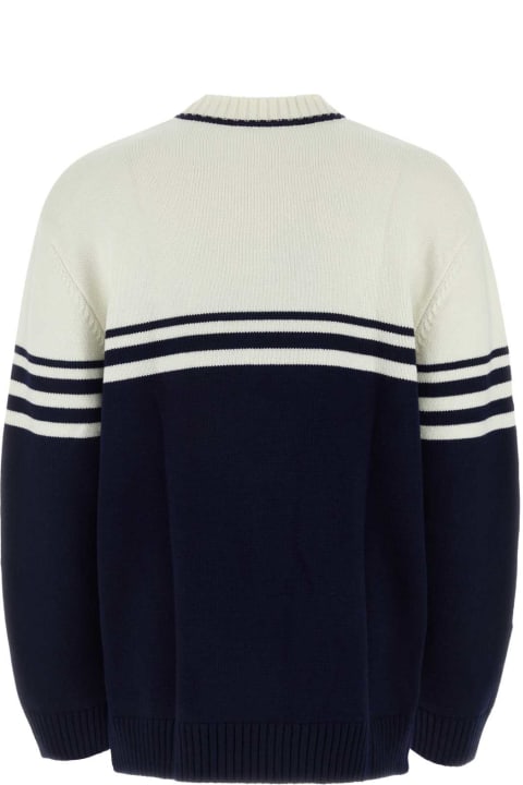 Fashion for Men Wales Bonner Bicolor Wool Oversize Sweater