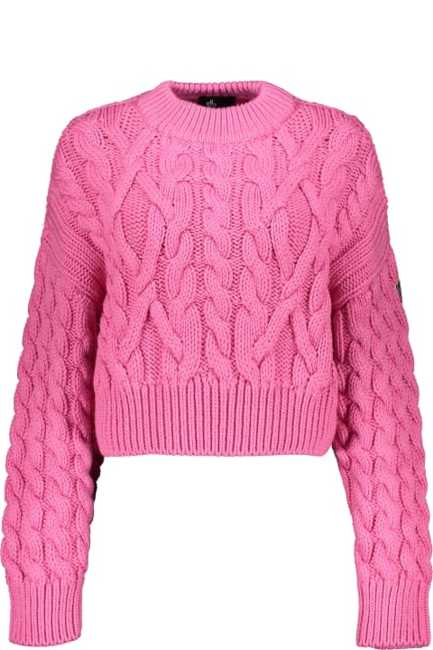 ウィメンズ Moncler Grenobleのニットウェア Moncler Grenoble Tricot-knit Wool Sweater